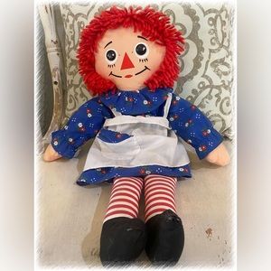 Vintage 1987 Playskool Raggedy Ann Doll ❤️
